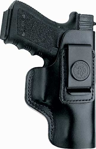 DESANTIS INSIDER HOLSTER IWB - RH LEATHER GLK 17222021 BLK