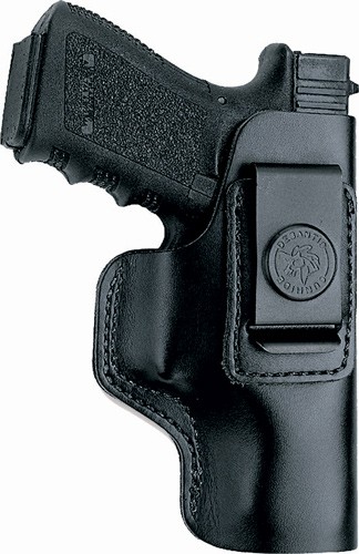 DESANTIS INSIDER HOLSTER IWB - RH LTHR FITS GLOCK 42/43 BLACK