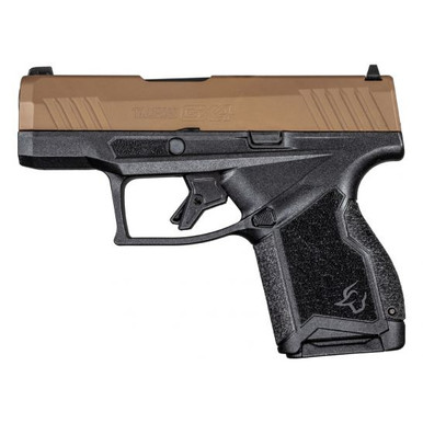 Taurus GX4 9mm 3" 11+1 Black/Troy Coyote Brown