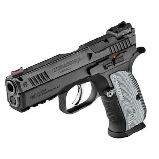 CZ SHADOW II COMPACT 9MM PISTOL BLACK 4" 2-15RD MAGS