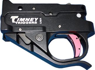 TIMNEY TRIGGER RUGER 10/22 - TRIGGER W/GUARD BLACK SHOE