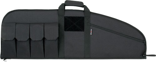 ALLEN COMBAT RIFLE CASE 37" - W/6-POCKETS BLACK