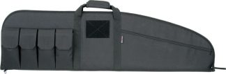 ALLEN COMBAT RIFLE CASE 46" - W/6-POCKETS BLACK