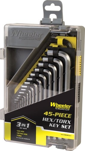 WHEELER DRIVER SET 45 PIECE - HEX/TORX KEY SET - Image 2