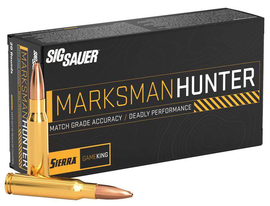 SIG SAUER MARKSMAN HUNTER GAMEKING 243WIN 85G 20RD BX 200RD CASE - Image 2