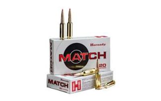 HORNADY MATCH 6MM GT 109G ELD 20RD BX 200RD CASE