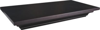 LOCKDOWN IN PLAIN SIGHT SHELF - STAINED 24"WX11.75"HX3.25"D