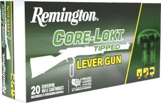 REMINGTON RT3030A, 30-30 WIN 150GR CORE-LOKT TIPPED LEVER GUN 20 RD/BX 10 BX/CS