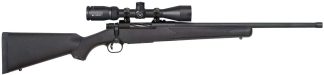 MOSSBERG PATRIOT 400 LEGEND RIFLE 20" T.B. BLACK SYNTHETIC, 4RD, VORTEX 3-9X40 SCOPE