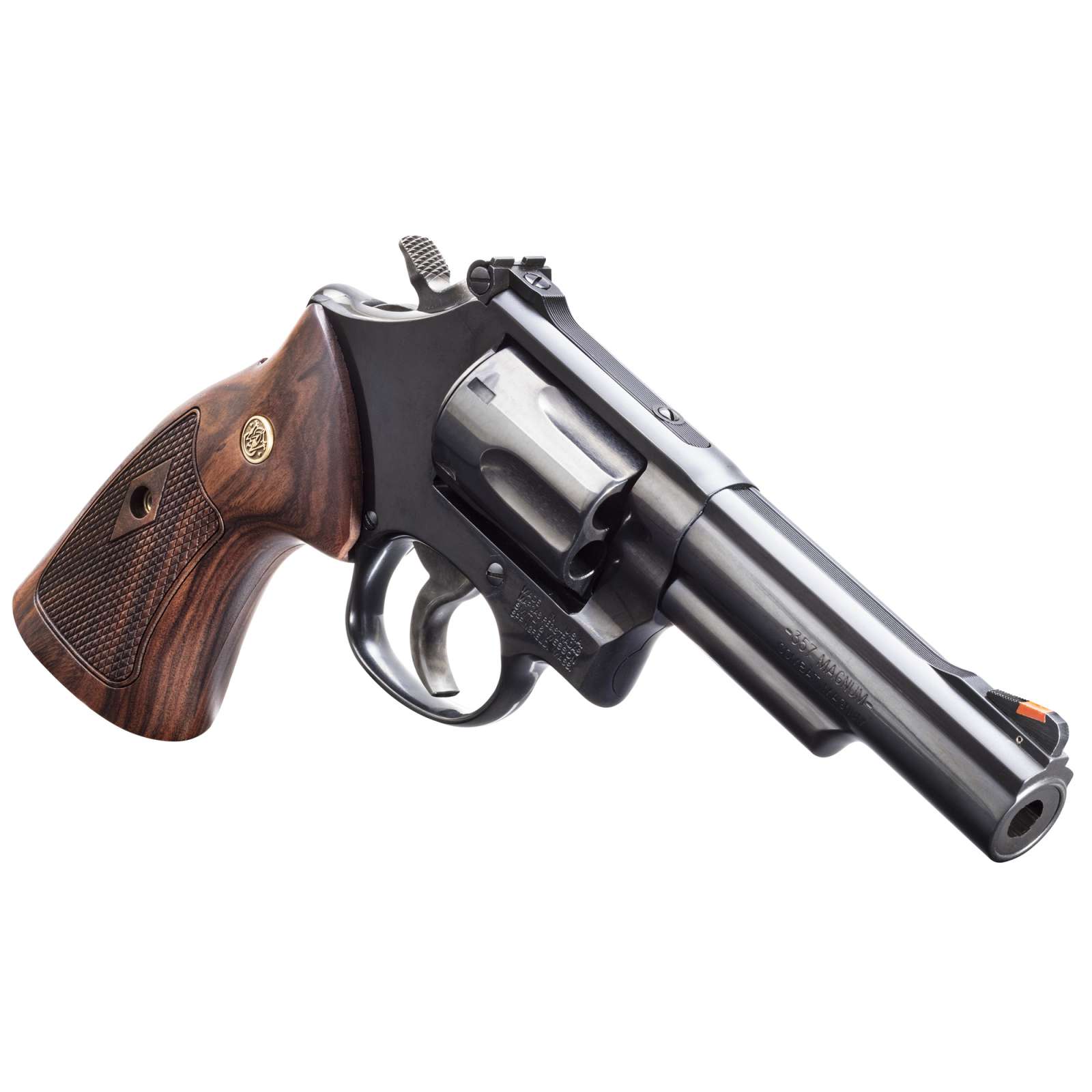 SMITH & WESSON MODEL 19 357MAG REVOLVER 4.25" BLACK/WOOD NO LOCK 6RD CA COMPLIANT - Image 3