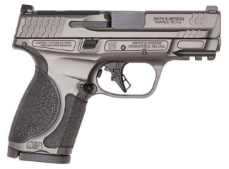 SMITH & WESSON M&P 9 M2.0 METAL COMPACT 9MM PISTOL 3.6" O.R. GRAY NMS 2-15RD MAGAZINES
