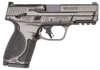 SMITH & WESSON M&P 9 M2.0 METAL COMPACT 9MM PISTOL 4" O.R. GRAY MS 2-10RD MAGAZINES
