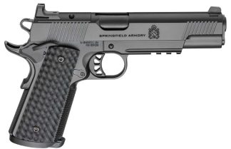 SPRINGFIELD ARMORY 1911 TRP AOS 9MM PISTOL 5" BLACK CARRY CUT, RAIL 3-9RD MAGS