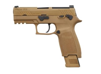 SIG SAUER M18 CSS 9MM PISTOL 3.9" COYOTE TAN M.S. 2-21RD 1-17RD MAGS