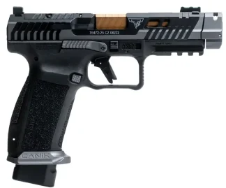 CENTURY CANIK TTI COMBAT SMOKE 9MM PISTOL 4.6" 2-10RD