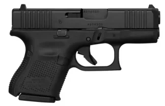 GLOCK 26 V 9MM PISTOL 3.46" BLACK FXD 3-10RD MAGS