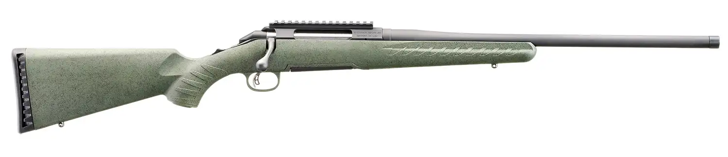GLENFIELD MODEL A 350 LEGEND RIFLE 20" T.B. MOSS GREEN SPLATTER 5RD