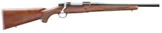 RUGER HAWKEYE HUNTER 308WIN RIFLE 16.6" T.B. WALNUT/BLUED 4RD
