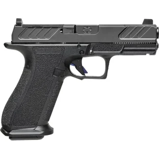 XR920, 9mm, Black Frame, LE EDITION Optic Black, Unthreaded Black, Steel Rod, Dot Front Sight