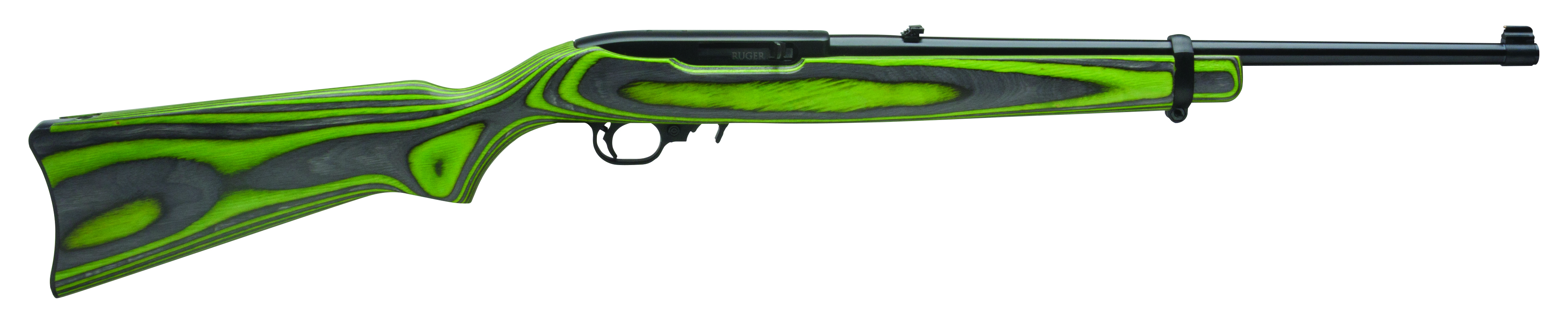 RUG 10/22 22LR SEMI GRN LAM