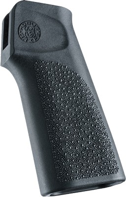HOGUE AR15 15 DEGREE VERTICAL - GRIP NO FINGER GROOVES BLK