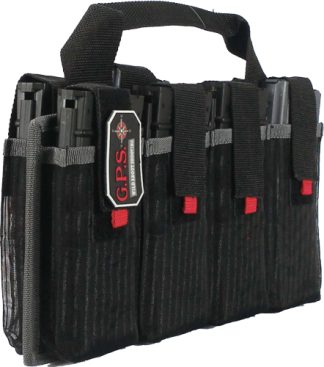 GPS AR MAGAZINE TOTE - HOLDS 8-AR STYLE MAGS BLACK