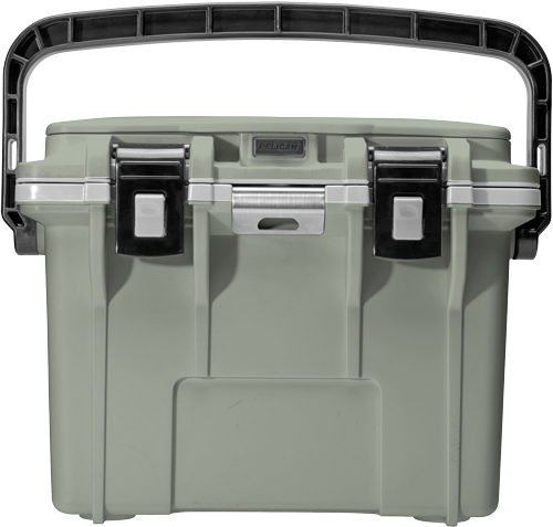 PELICAN COOLERS IM 14 QUART - SAGE/GRAY W/DRY STORAGE