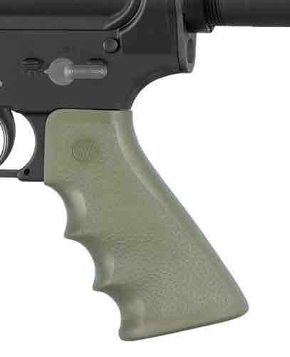 HOGUE AR-15 RUBBER GRIP HANDLE - OD GREEN - Image 2