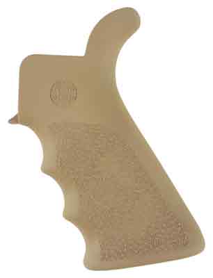 HOGUE AR-15 BEAVERTAIL GRIP - W/FINGER GROOVES FDE