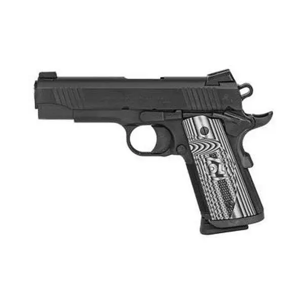 COLT 1911 CCU CONCEALED CARRY OFFICERS 9MM 4.25" ANODIZE BLACK DLC