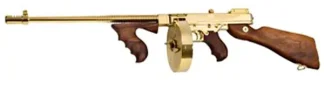 THOMPS 1927A1 DELUXE 45ACP RFL GOLD
