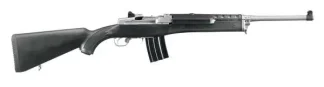 RUGER MINI-14 RANCH RIFLE 5.56 18.5" STS BLK SYNTH 20RD