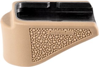 HOGUE GRIP EXTENSION BASE PAD - FOR GLOCK 26 10RD FDE