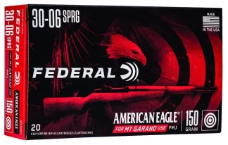 FEDERAL 3006 M1 150GR FMJ 20 RD/BX 10 BX/CS