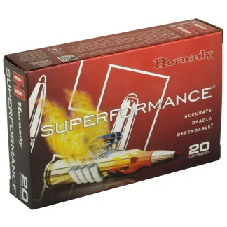 HORNADY SUPERFORMANCE 25/06REM 117GR SST 20RD BX 200RD CASE