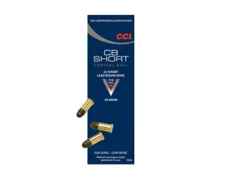CCI 22 CB  SHORT 29GR LRN   * 100 RD/BX 50 BX/CS