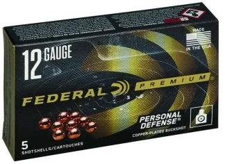 FEDERAL 12GA 2-3/4" 9 PELLETS-00 BUCK W/FLITECONTROL (REDUCED RECOIL) 5 RD/BX 50 BX/CS