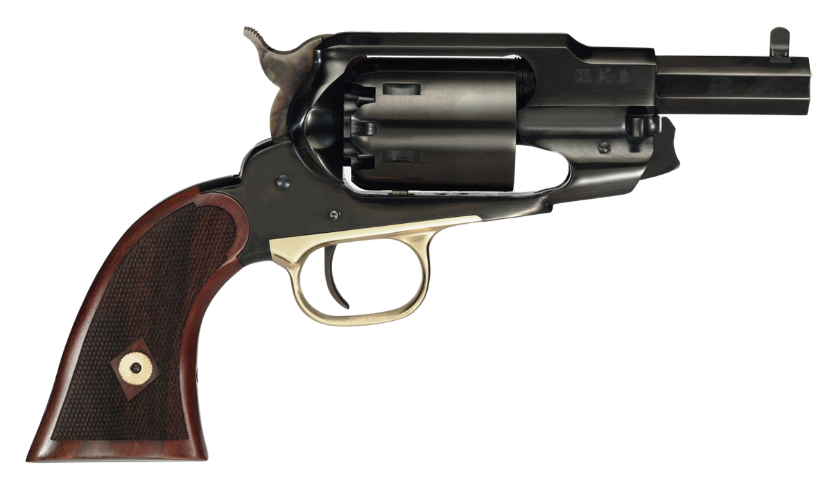 TAYLOR'S & COMPANY 1858 ACE .44 BL/WD 3" CHECKER