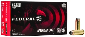 FEDERAL 45 COLT 225 GR JSP 50 RD/BX 20 BX/CS