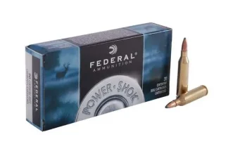 FEDERAL 7MM REM MAG 175GR POWER-SHOK SP 20 RD/BX 10 BX/CS