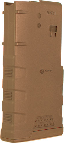 MFT MAGAZINE AR10/SR25 7.62X51 - 308 WIN 20RD SCORCHED EARTH