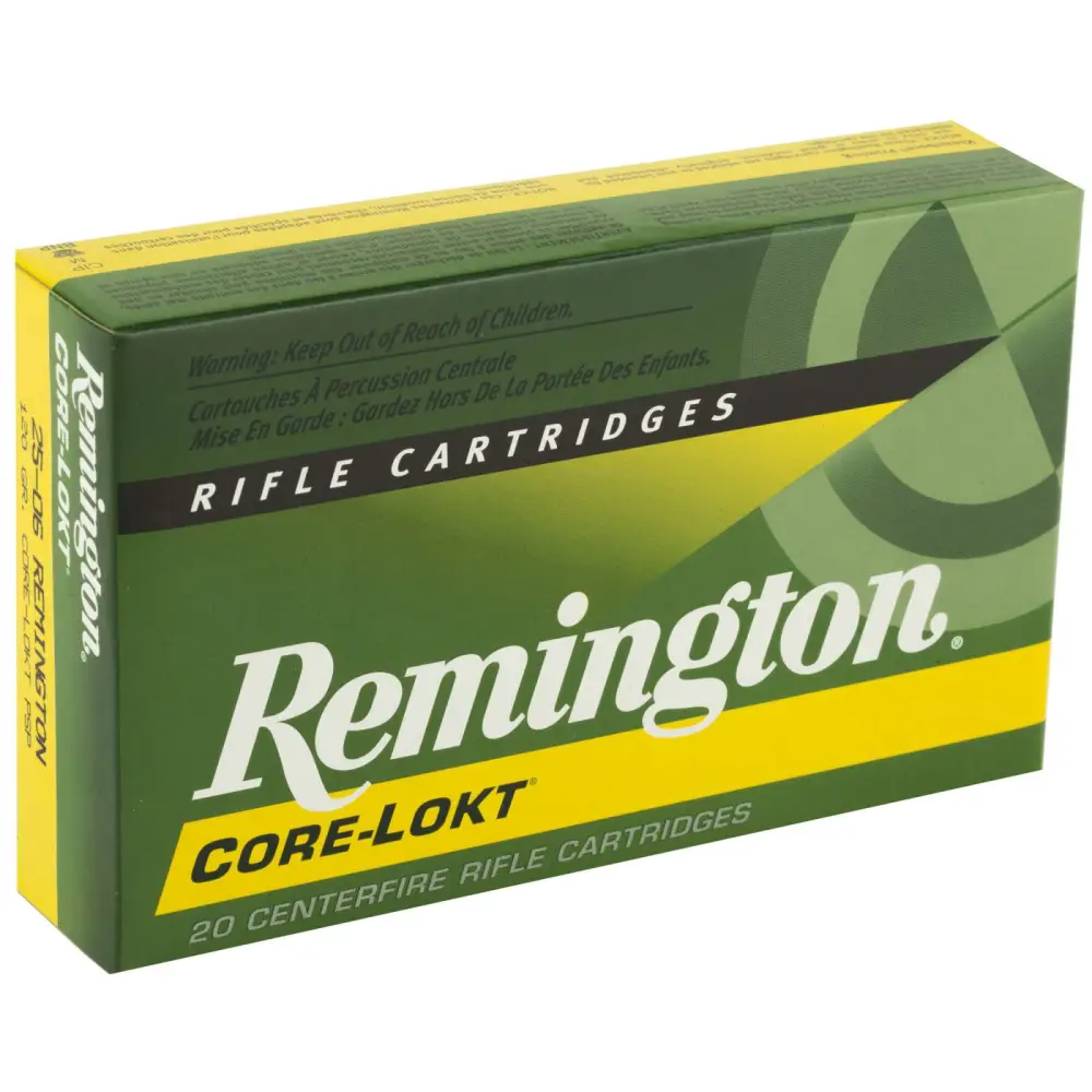REMINGTON 25-06REM 120G CORE LOKT PSP 20RD