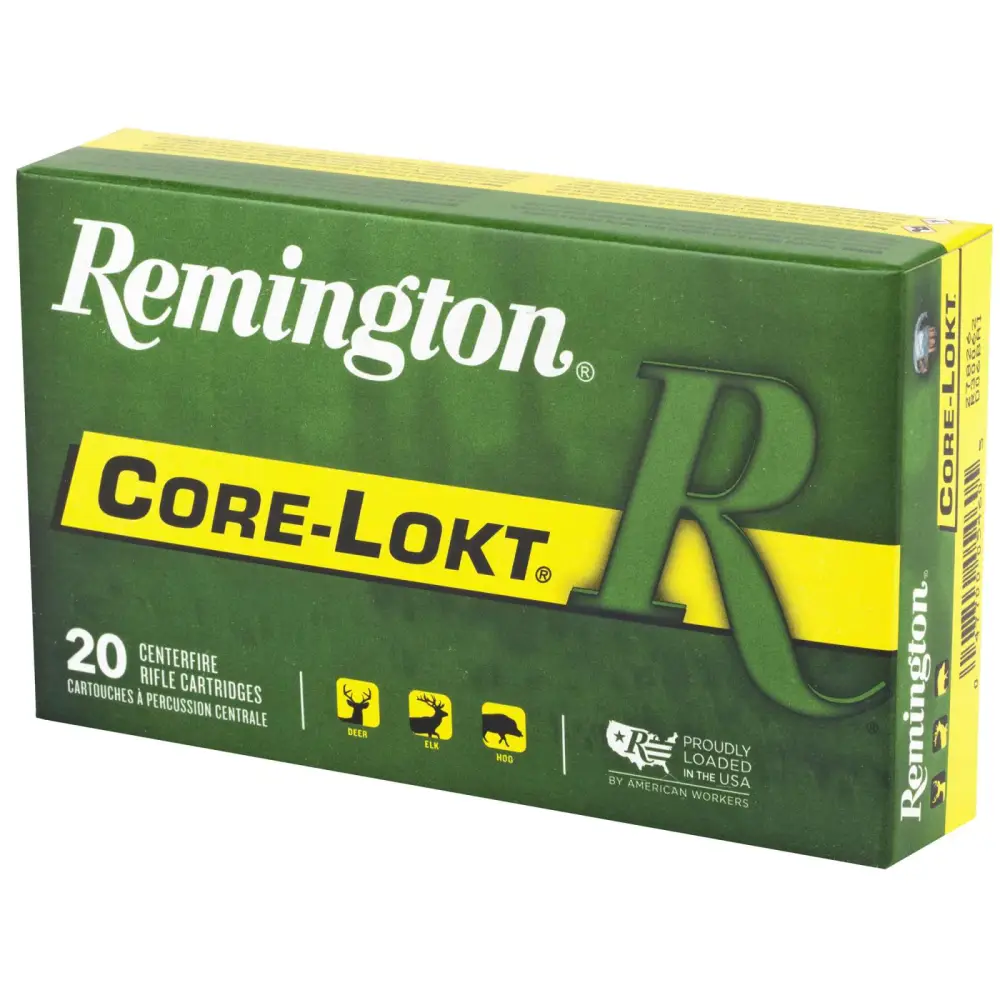 REMINGTON R30062 30-06 SPRG 150GR CORE-LOKT PSP 20 RD/BX 10 BX/CS - Image 2