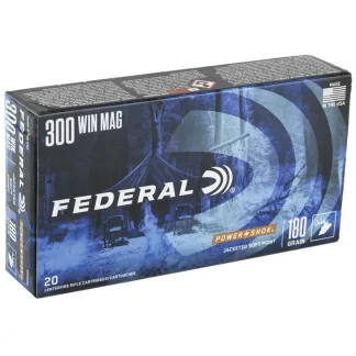 FEDERAL 300 WIN MAG 180GR POWER-SHOK SP 20 RD/BX 10 BX/CS