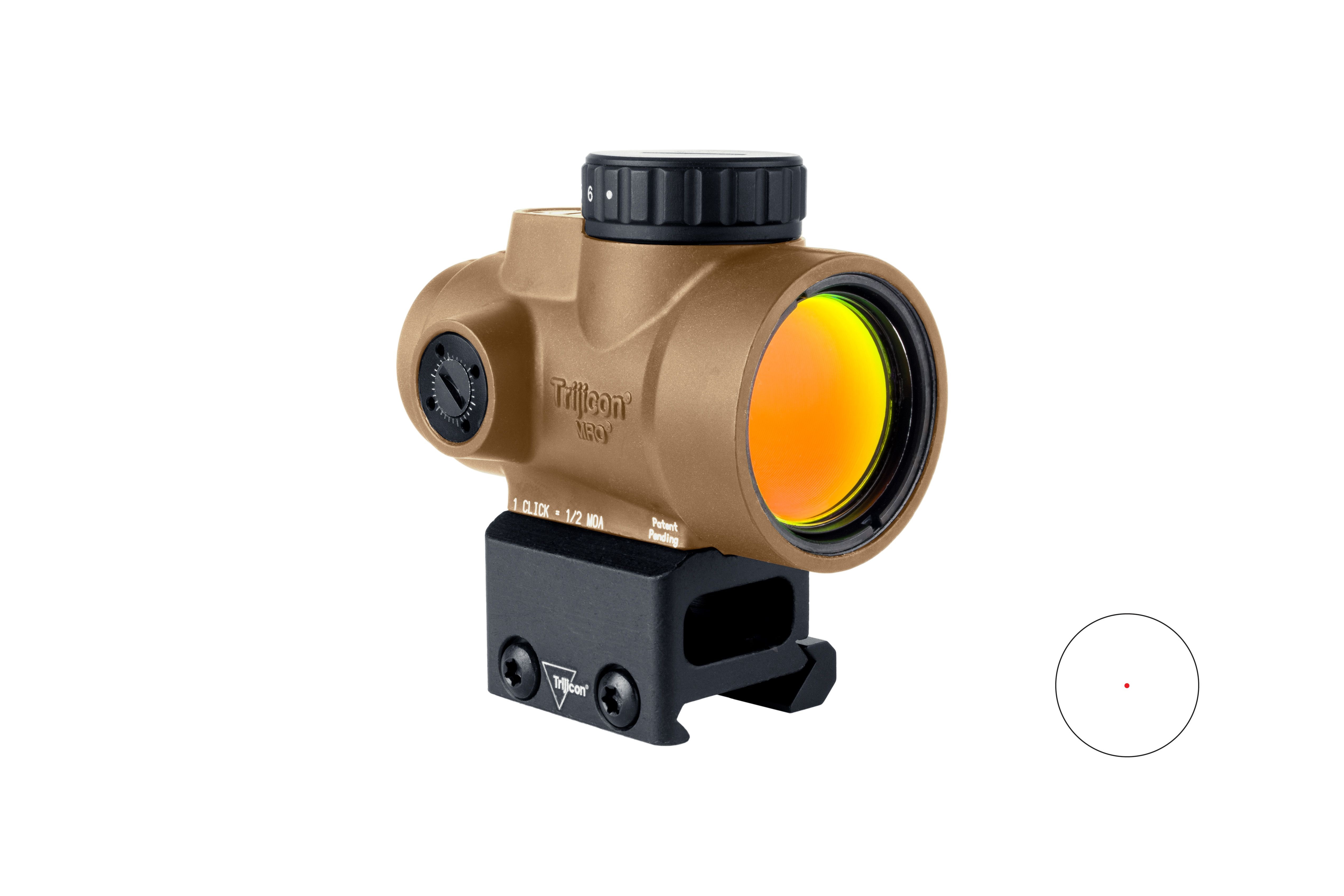 TRIJICON MRO SD 1X25 2MOA COYOTE FCW MT