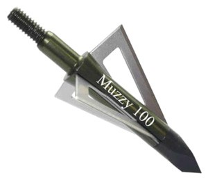 MUZZY BROADHEAD STANDARD - 3-BLADE 100GR 1 3/16" CUT 6PK