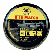 RWS PELLETS 177 R10 MATCH - 8.2 GRAINS 500-PACK