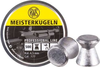 RWS PELLETS 177 MEISTERKUGELN - 8.2 GRAINS PRO-LINE 500-PACK