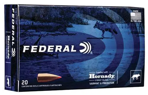 FEDERAL 6.5 CREEDMOOR 95GR HORNADY V-MAX 20 RD/BX 10 BX/CS - Image 4