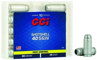 CCI 40 S&W SHOTSHELL 10 RD/BX 20 BX/CS
